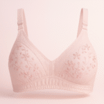 Cotton Embroidered Chicken Bra for Women