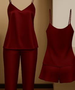 3-Piece Satin Sleepwear Set