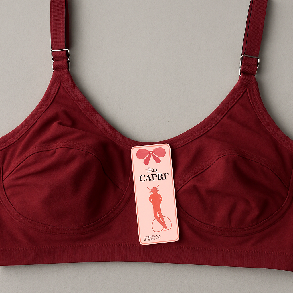 Jersey High Quality Soft Stuff Non-Padded Bra (Random Color)