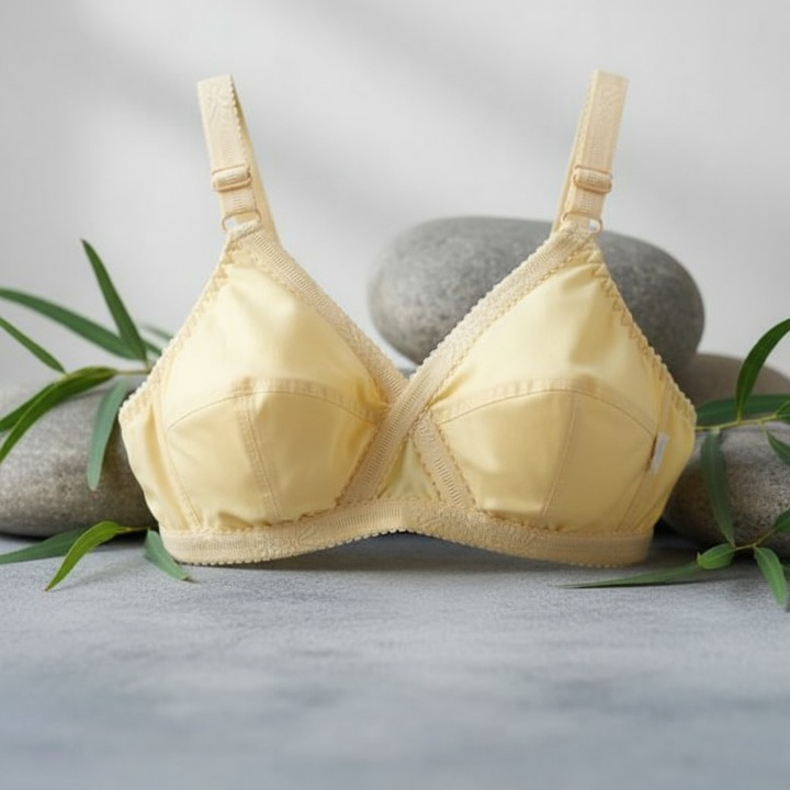 Cotton Cross Style Plus Size Bra - Image 3