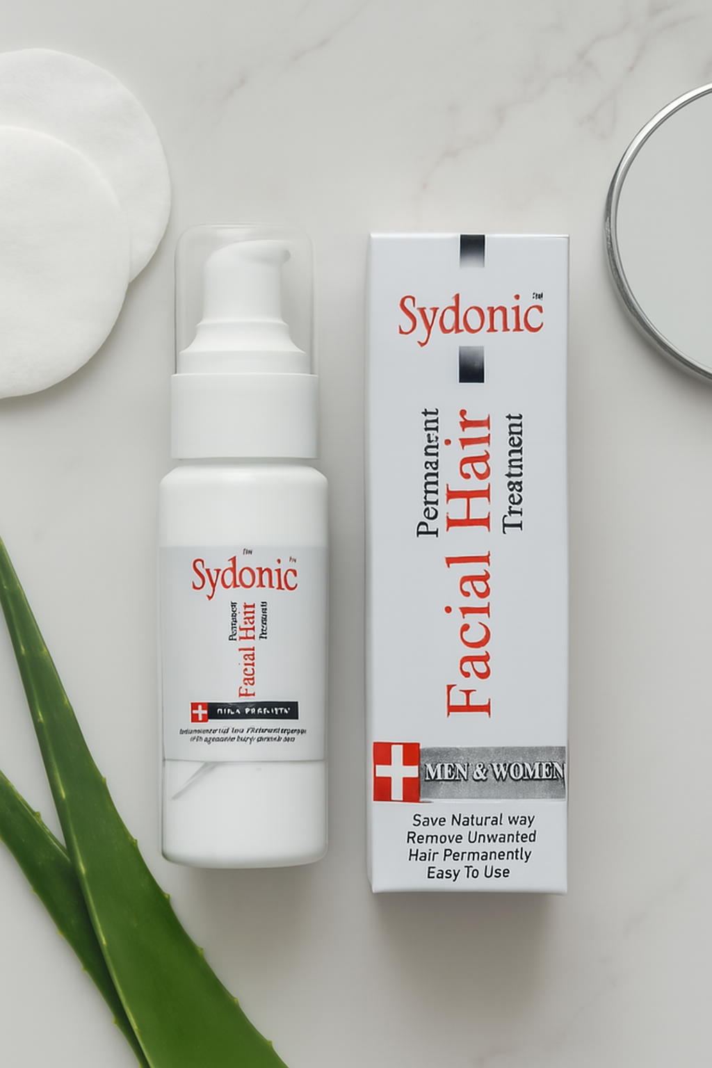 Sydonic Permanent Facial Hair Treatment – 30ml