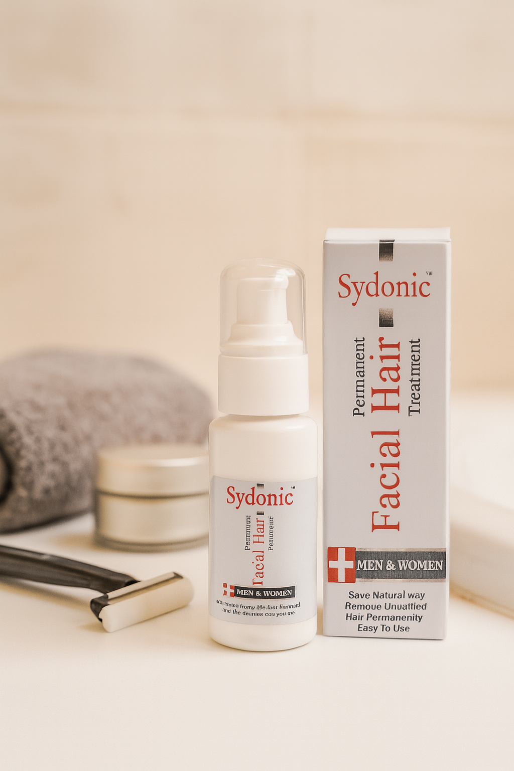 Sydonic Permanent Facial Hair Treatment – 30ml - Image 4