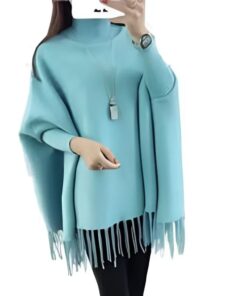 Alternative view of Winter Fleece Poncho for Women
