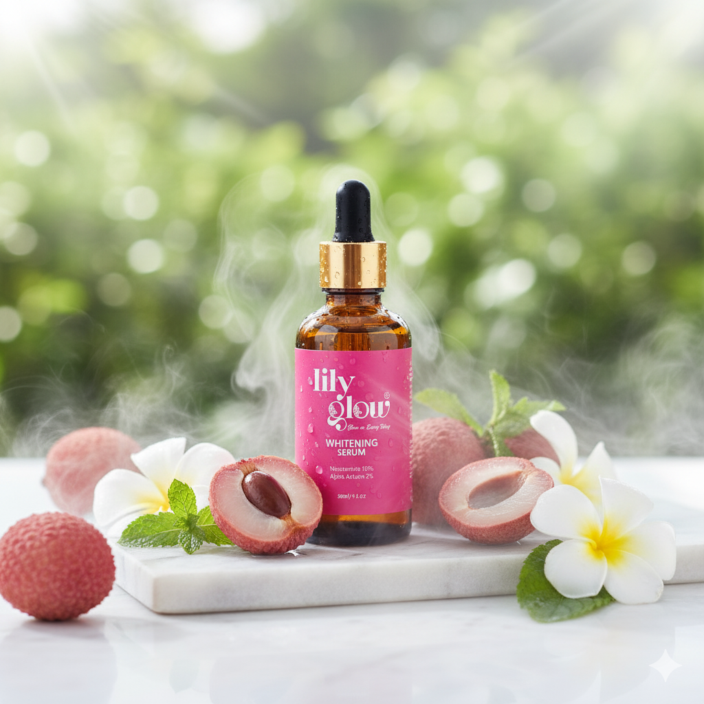 Lily Glow Whitening Serum for Face, Hands & Feet