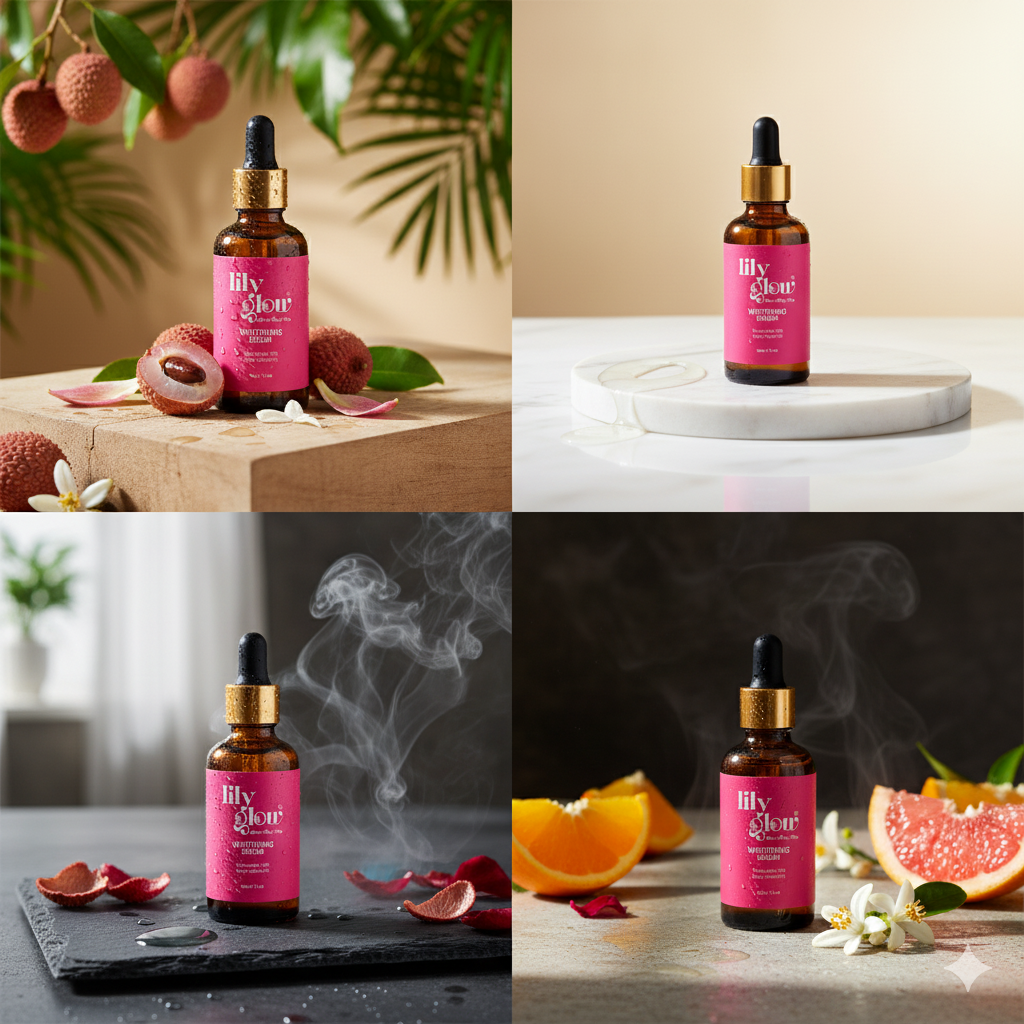 Lily Glow Whitening Serum for Face, Hands & Feet - Image 4