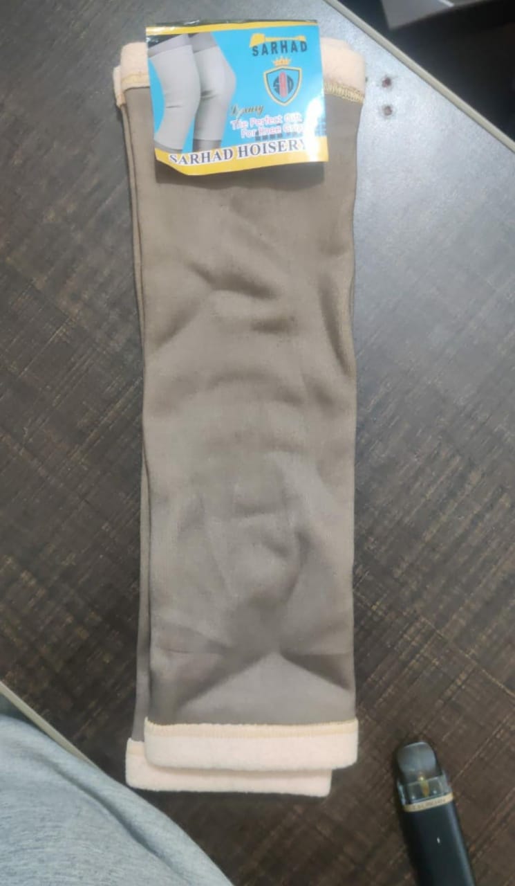 1 Pair Elastic Knee Support Sleeve - Image 5