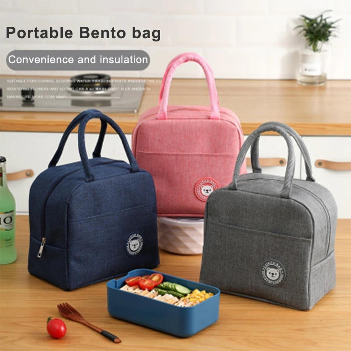 Portable Thermal Insulated Lunch Bag – Perfect For School, Office, Outing, And Picnic - Image 5