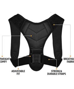 Alternative view of Adjustable Body Posture Corrector Belt – Back & Shoulder Support