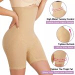 Lower Half Body Shaper Seamless High Waist Slimming Tummy Control Shapewear
