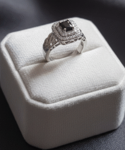 Alternative view of Sparkling Zircon Rings For Women