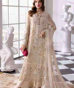 Maria B - Embroidered Chiffon Suit