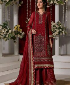 Baroque - Embroidered Chiffon Suit