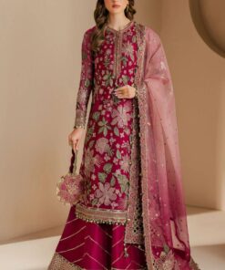 Jazmin - Semi Pure Chiffon Embroidered Suit