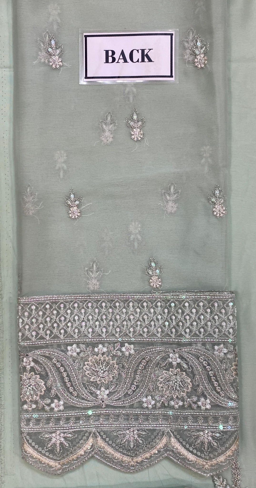 Gulaal – Semi Pure Chiffon Embroidered Suit - Image 8