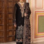 Ramsha - Semi Pure Embroidered Chiffon Suit