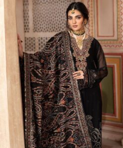 Alternative view of Ramsha - Semi Pure Embroidered Chiffon Suit