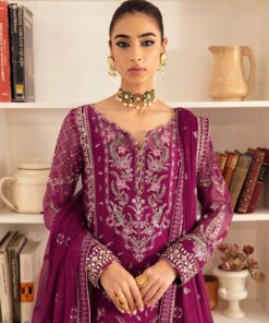 Alternative view of Gulaal - Embroidered & Sequined Chiffon Suit
