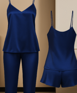 Alternative view of 3-Piece Satin Sleepwear Set