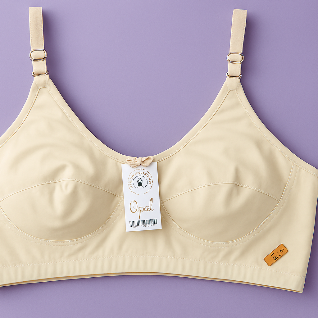Jersey Soft Fabric Non-Padded Bra - Image 5