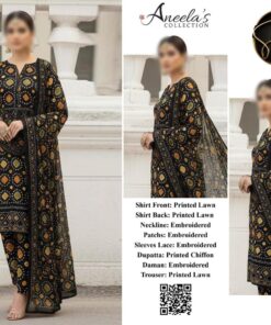 Aneela's - Luxury Lawn Suit