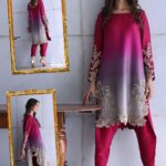 Pure Shamooz Suit - 3 Blending Colours (Pink)