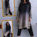 Pure Shamooz Suit - 3 Blending Colours (Black)