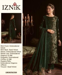 Iznik - Velvet Suit (Green)