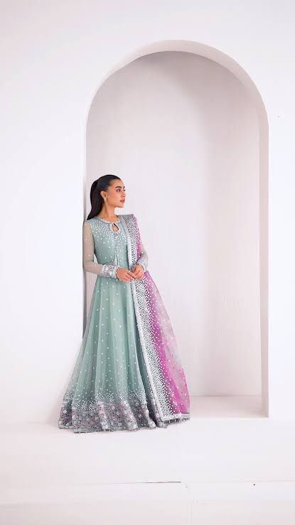 Jazmine - Embroidered Chiffon Maxi - Image 4