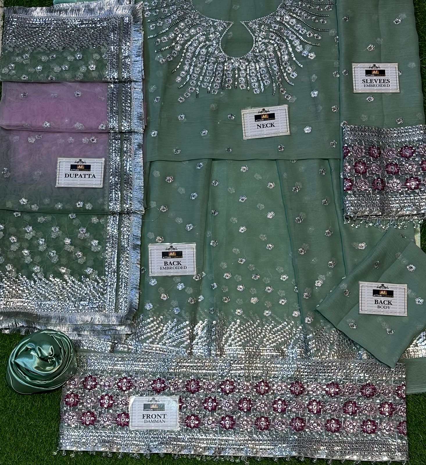 Jazmine - Embroidered Chiffon Maxi - Image 12