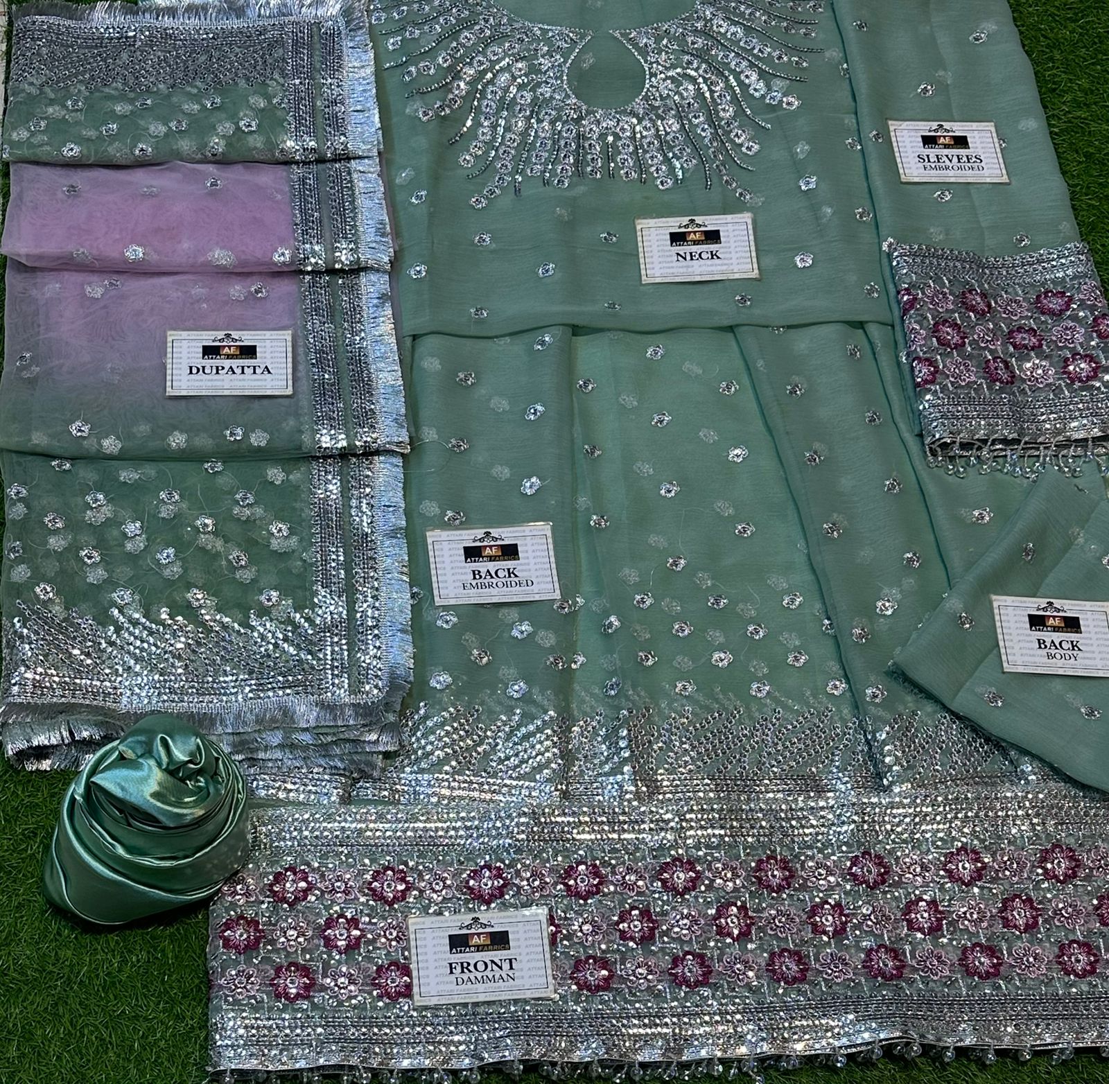 Jazmine - Embroidered Chiffon Maxi - Image 11