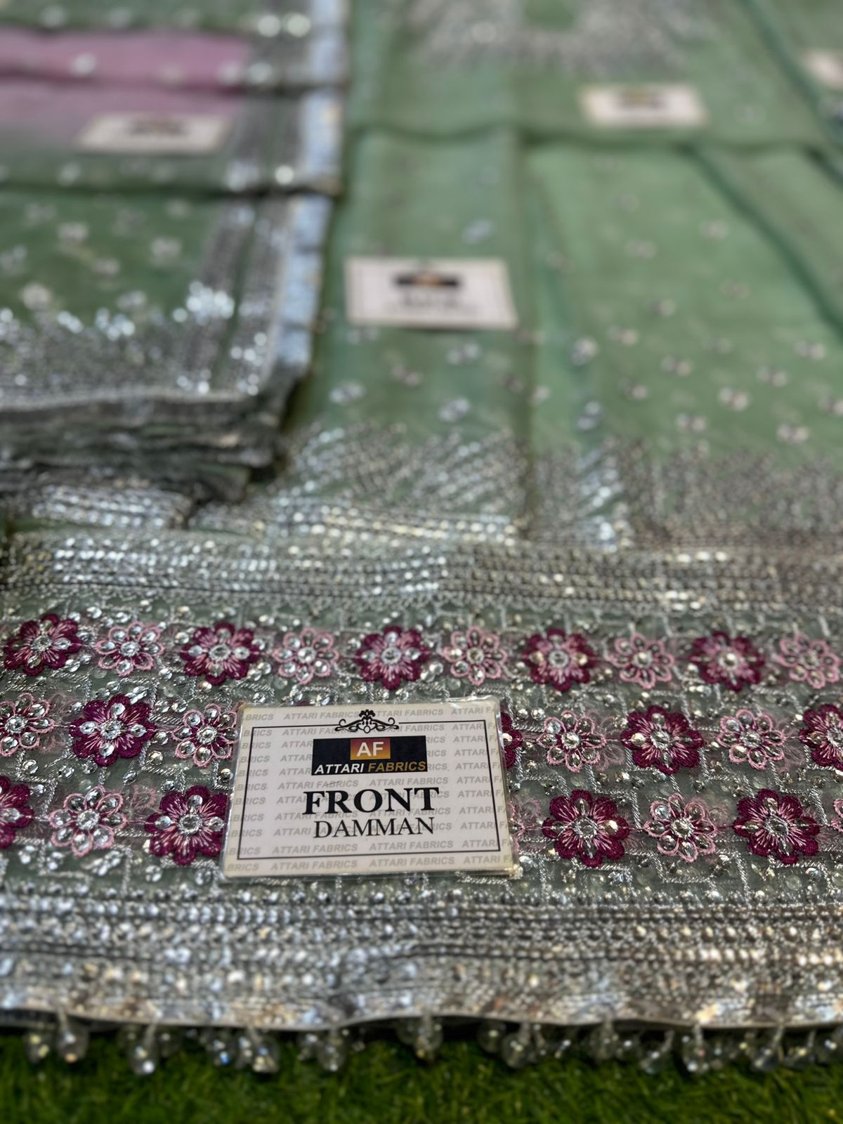 Jazmine - Embroidered Chiffon Maxi - Image 7