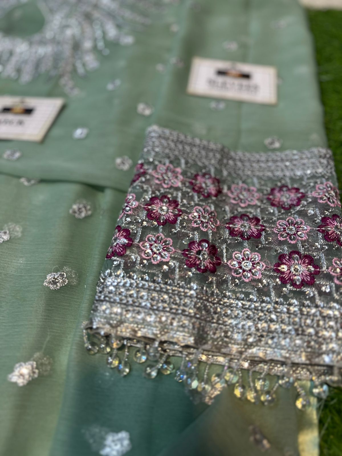 Jazmine - Embroidered Chiffon Maxi - Image 8