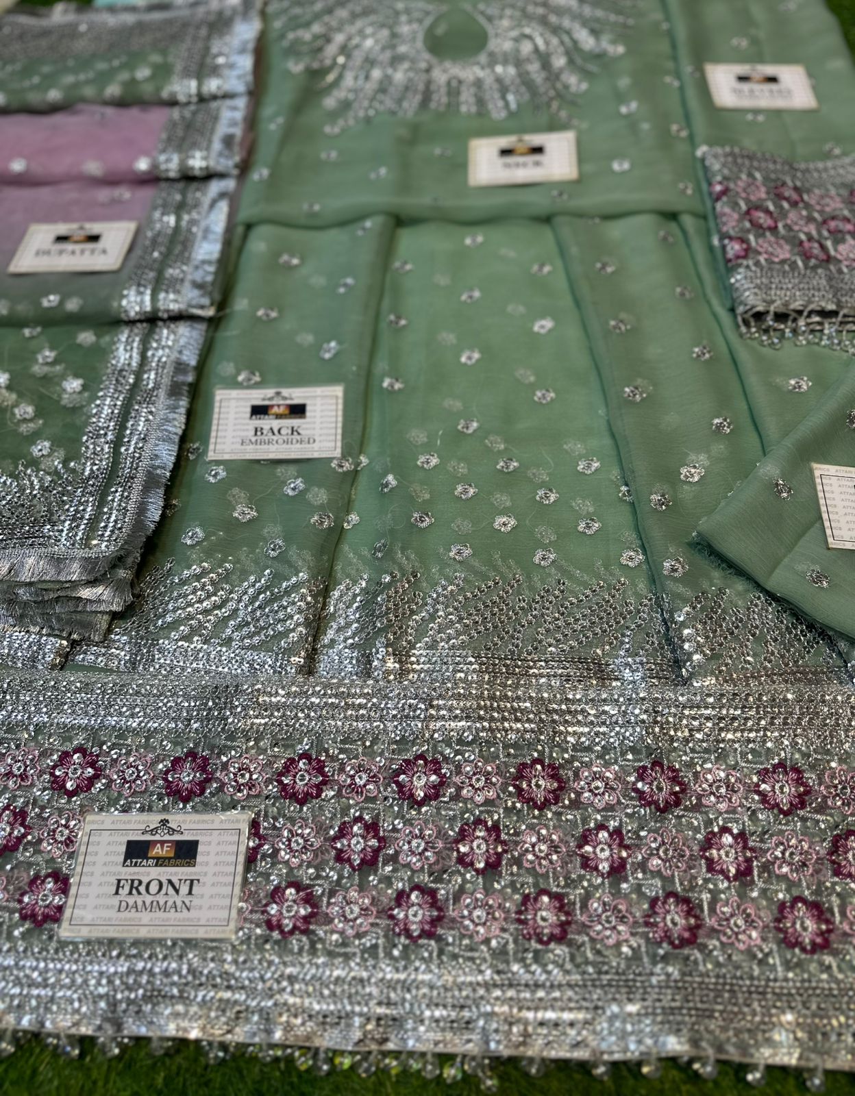 Jazmine - Embroidered Chiffon Maxi - Image 9