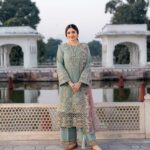 Imrozia - Semi Pure Embroidered Chiffon Suit