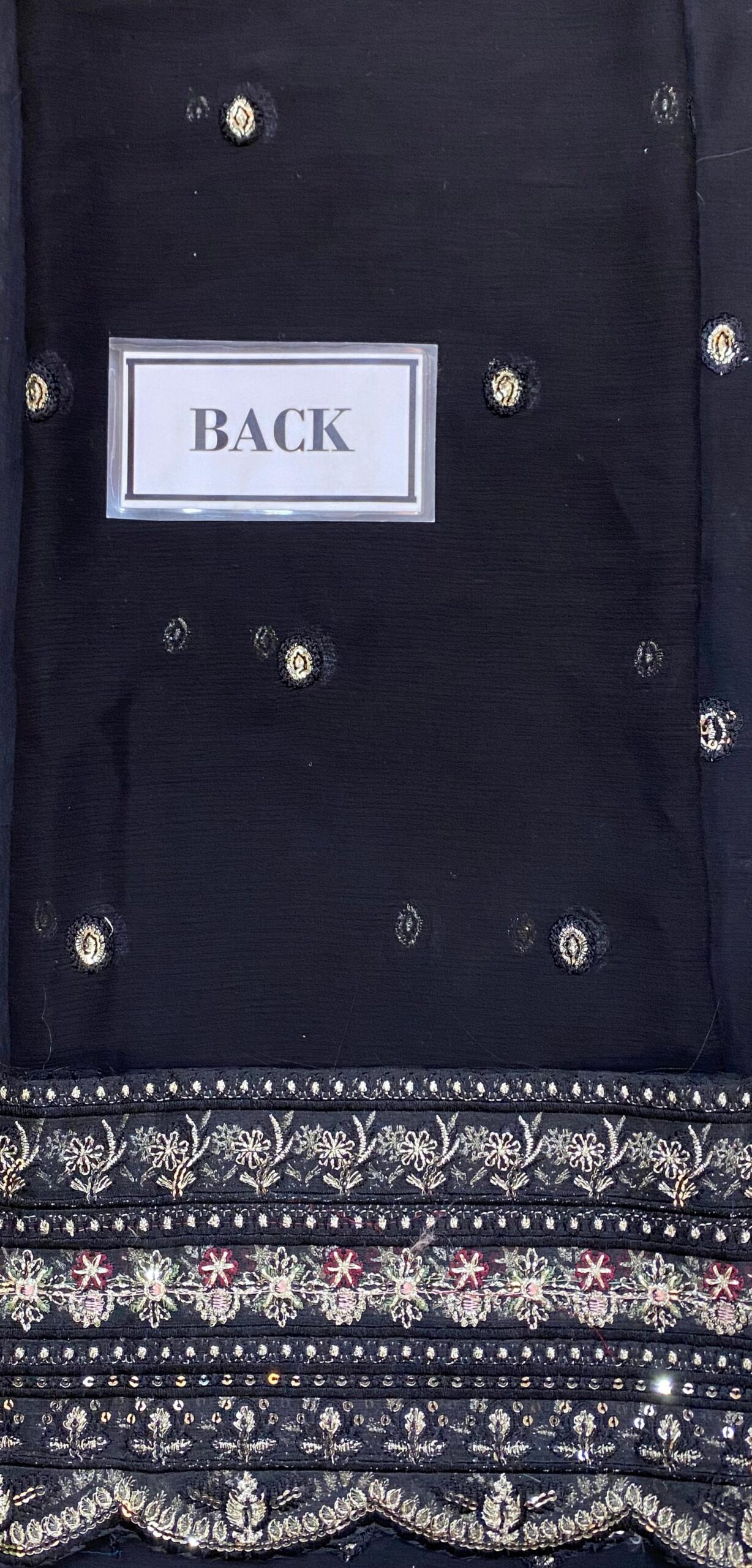 Gulaal - Embroidered & Sequinned Chiffon Suit - Image 6