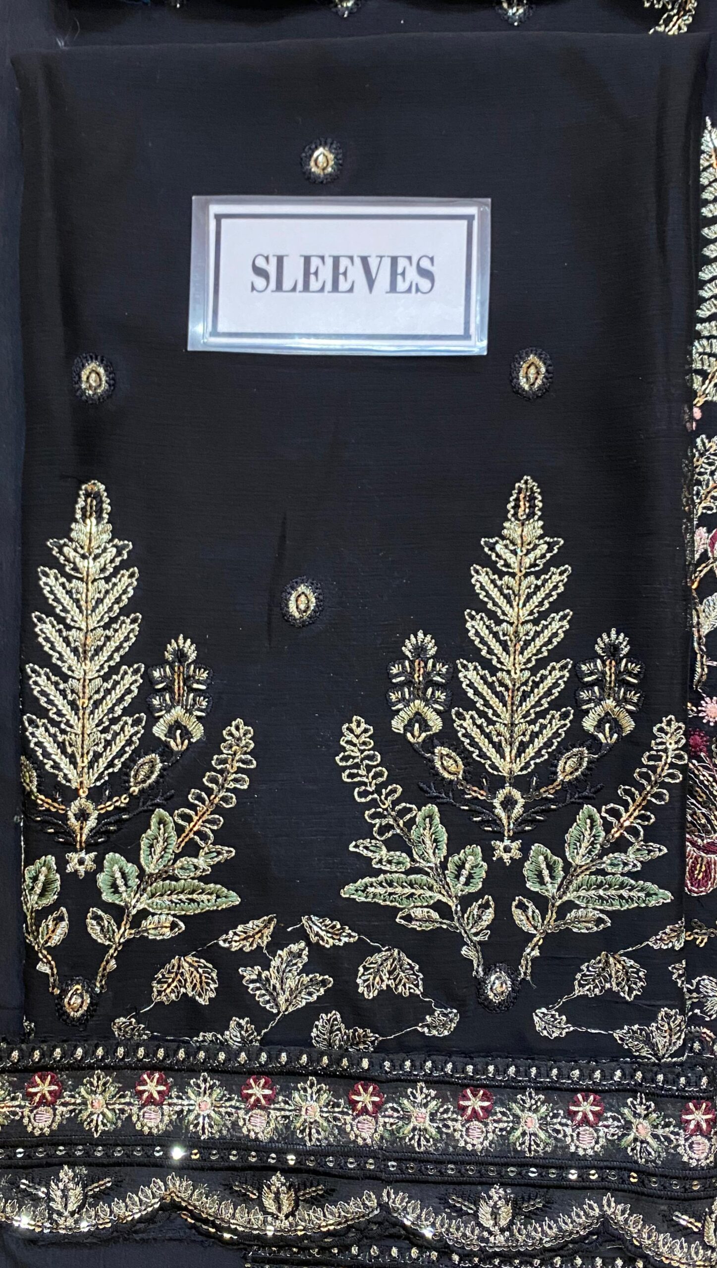 Gulaal - Embroidered & Sequinned Chiffon Suit - Image 8