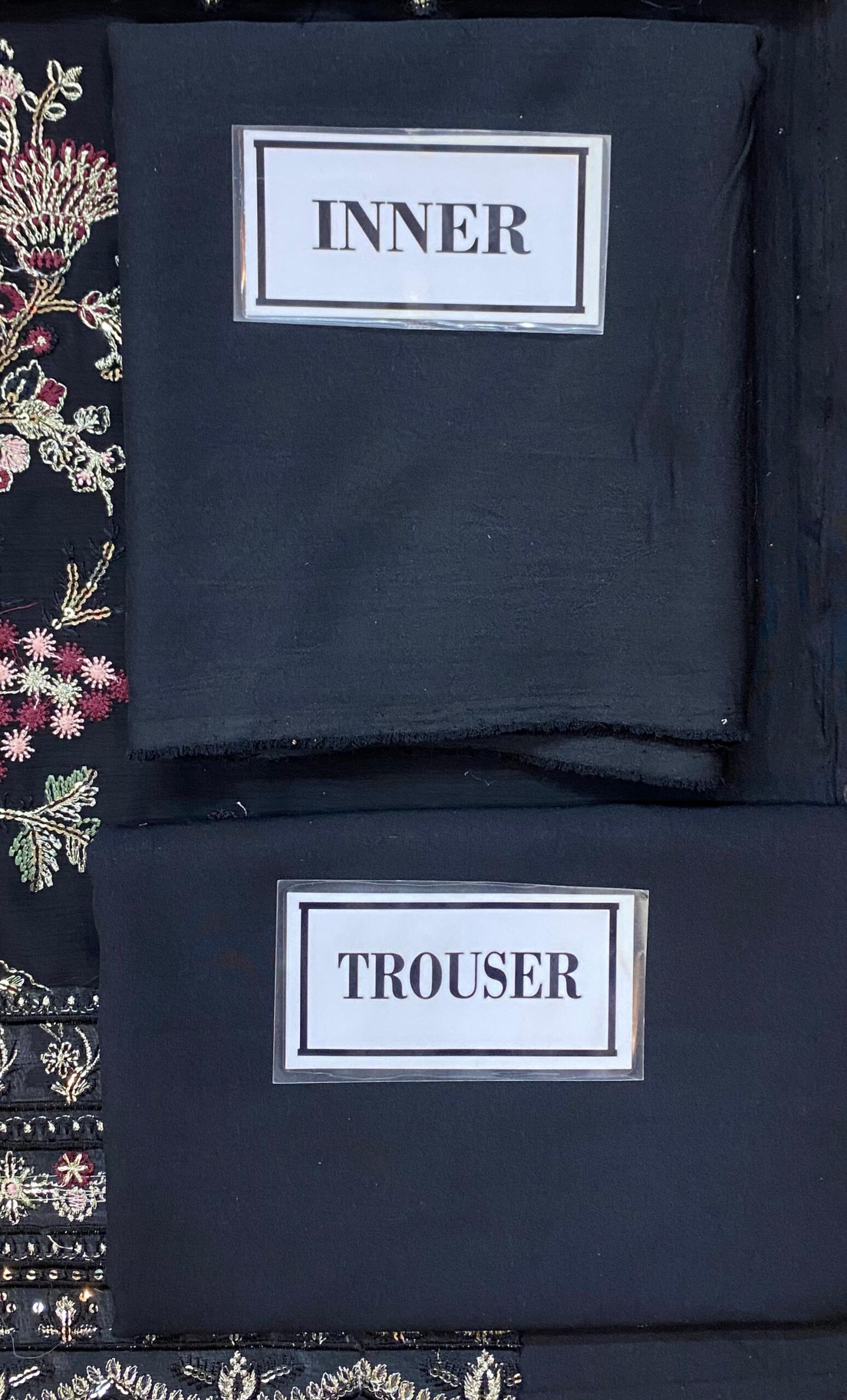 Gulaal - Embroidered & Sequinned Chiffon Suit - Image 11