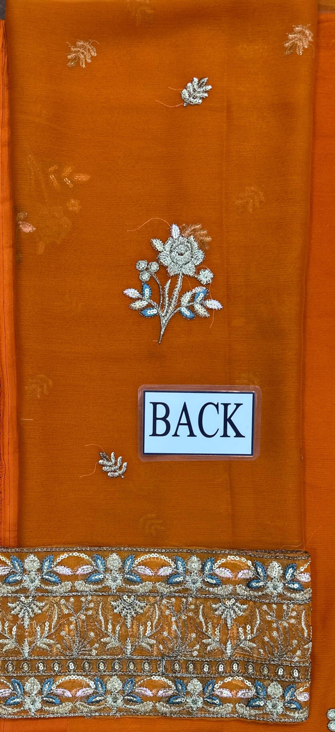 Asim Jofa - Embroidered & Sequinned Chiffon Suit - Image 11