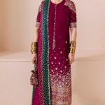 Jazmin - Embroidered Velvet Suit