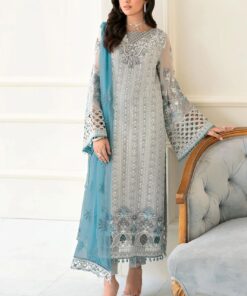 Flossie - Embroidered Chiffon Suit