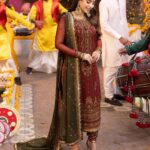 Asim Jofa - Embroidered & Sequinned Bamber Chiffon Suit