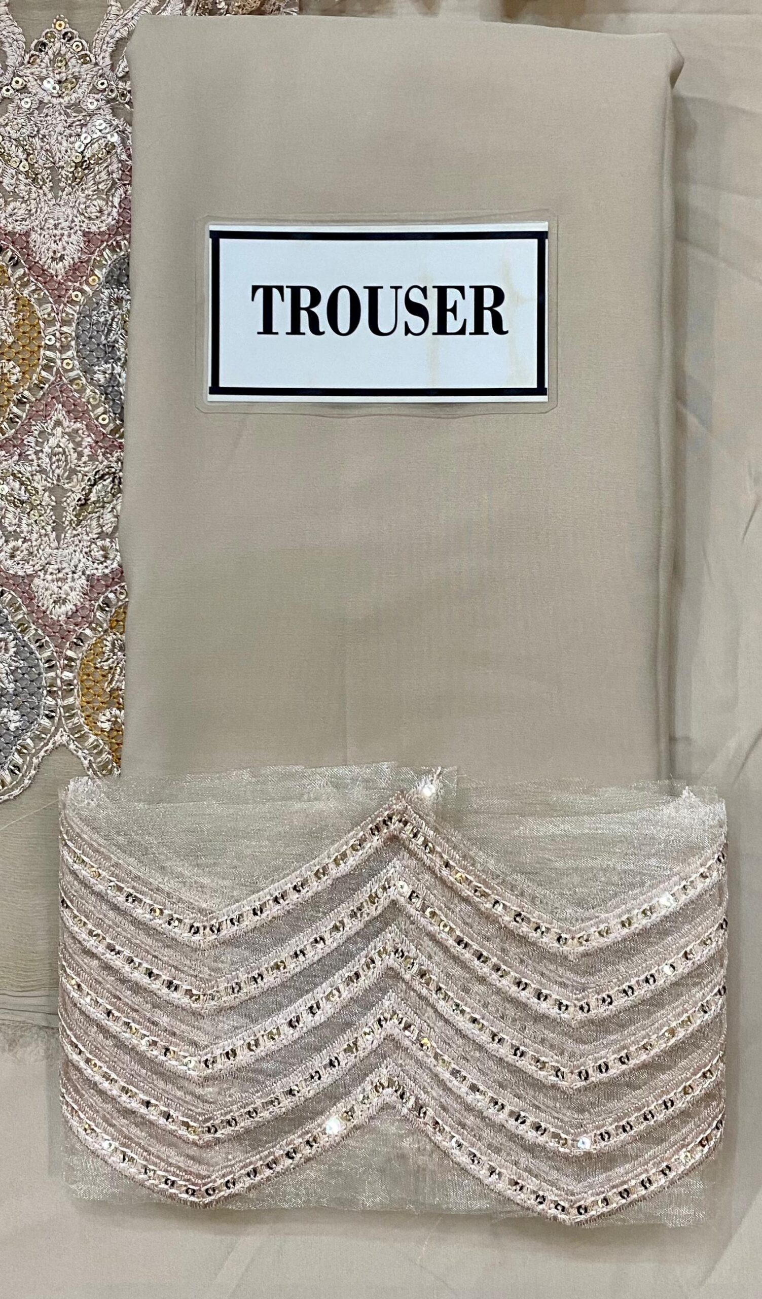 Jazmin - Embroidered Chiffon Suit - Image 10