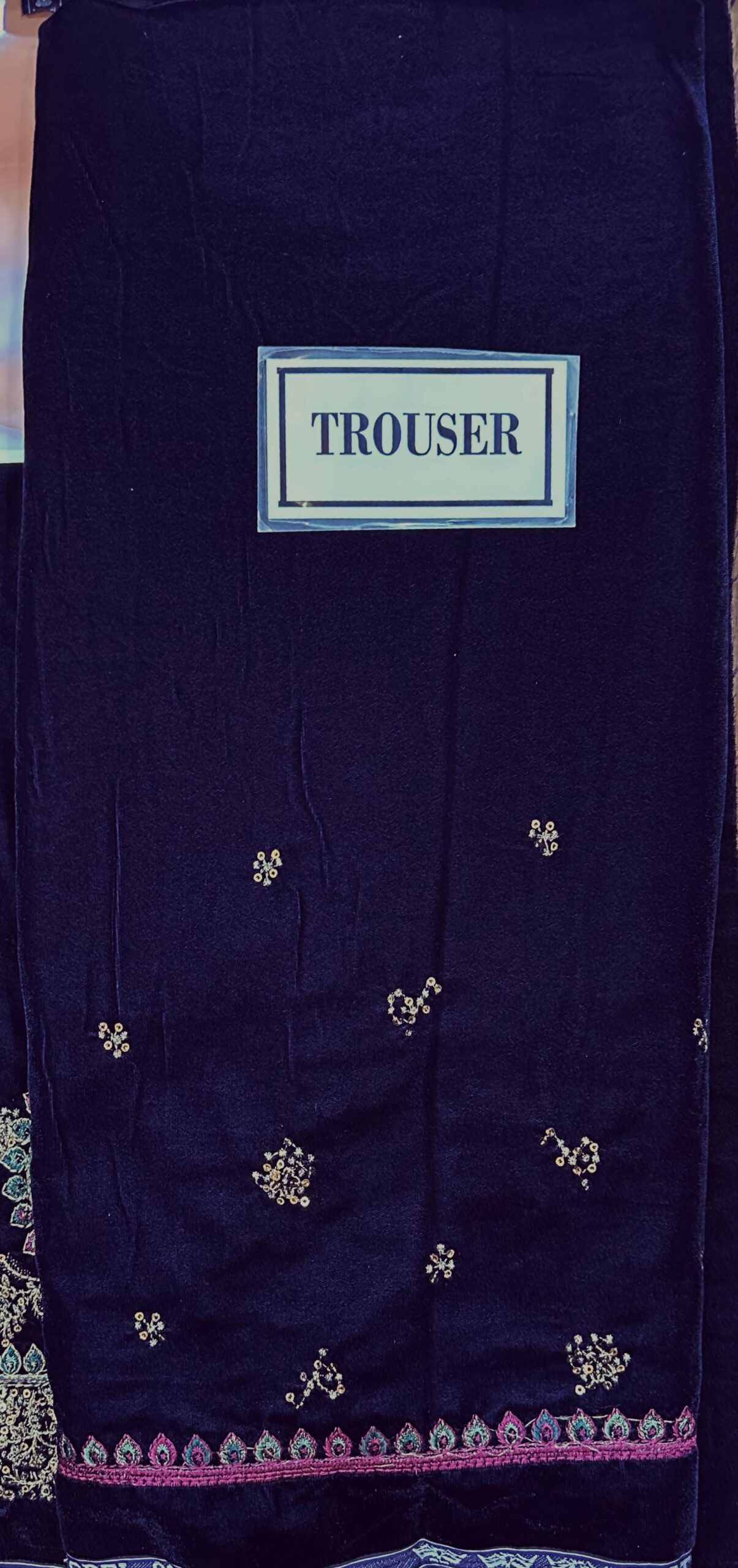 Jazmin - Embroidered Velvet Suit - Image 6