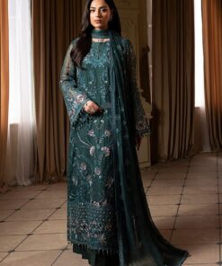 Alternative view of Laavish - Semi Pure Embroidered Chiffon