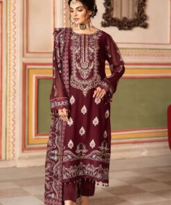 Alternative view of Ramsha - Semi Pure Embroidered Chiffon Suit
