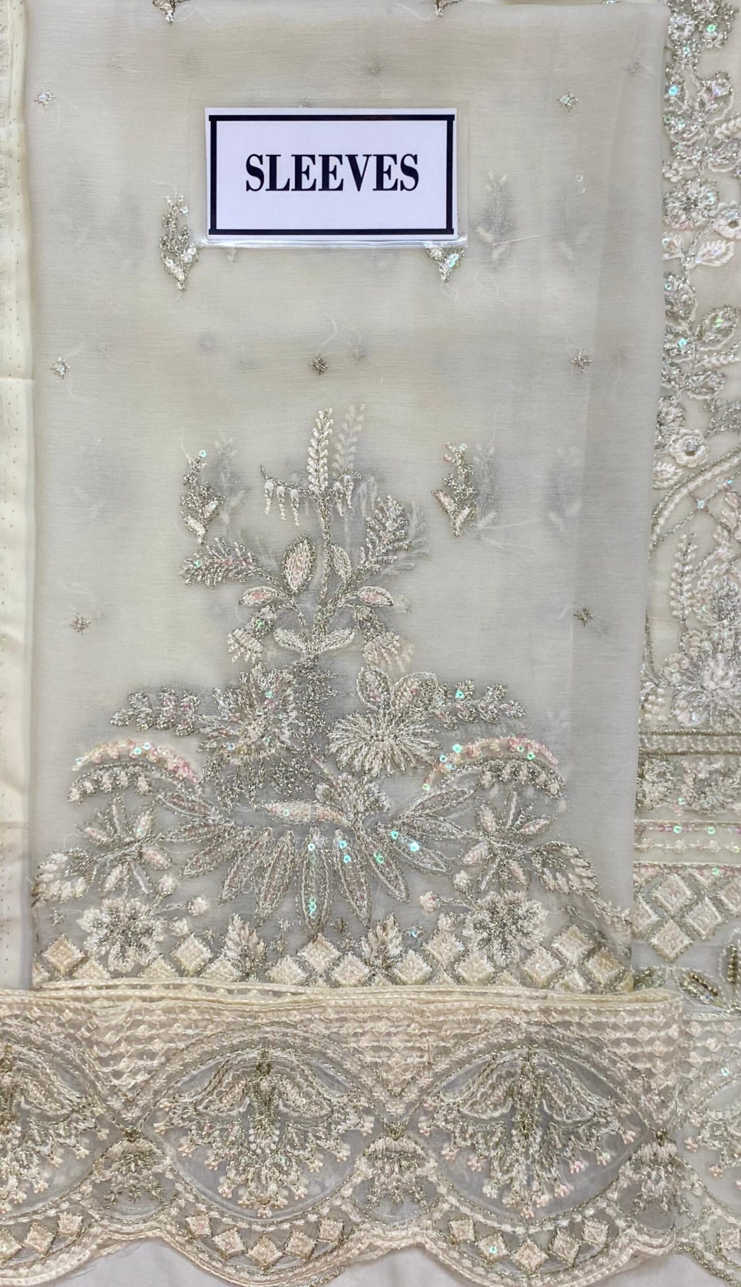 Gulaal - Embroidered & Sequinned Chiffon Suit - Image 12