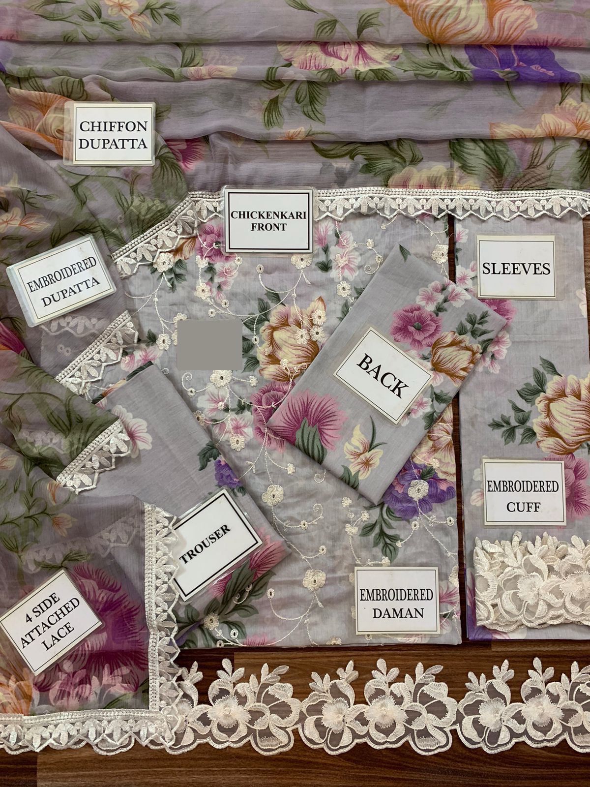 Iznik - Printed Lawn Suit - Image 5