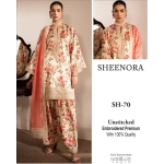 Sheenora - Digital Print Silk Embroidered Suit