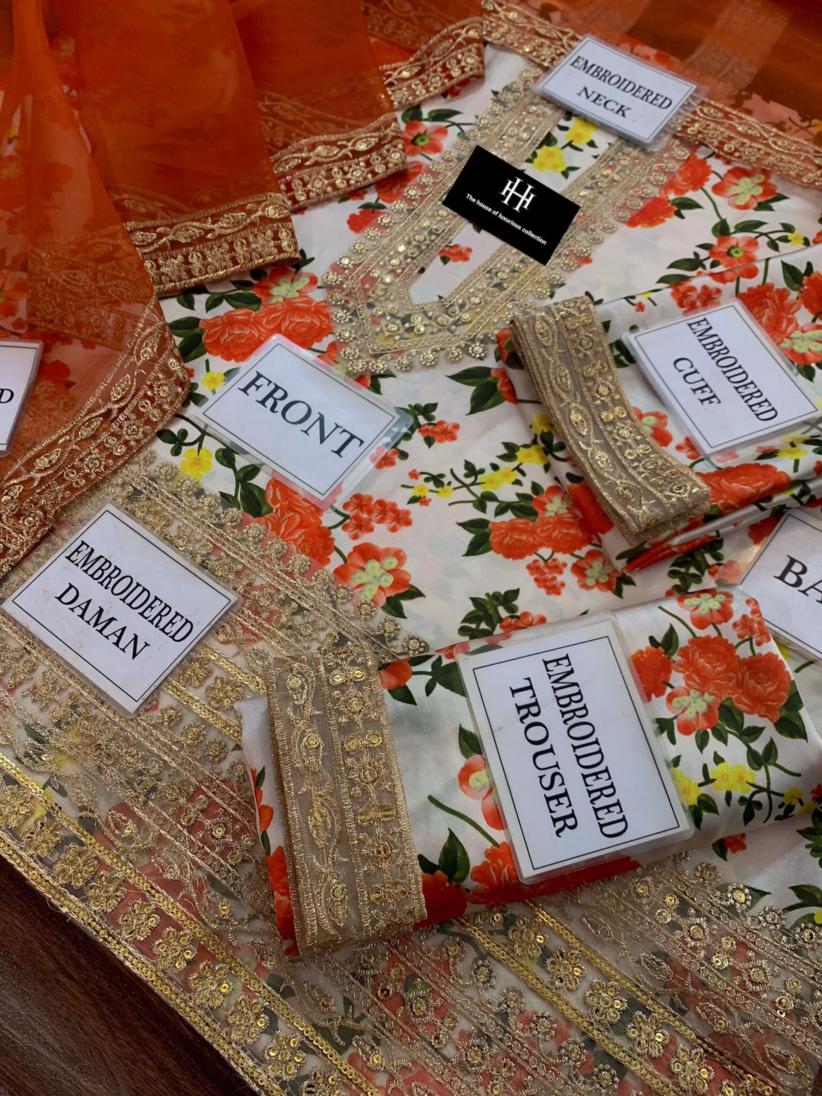 Sheenora - Digital Print Silk Embroidered Suit - Image 7