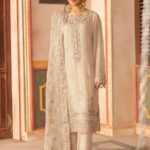 Ramsha - Semi Pure Embroidered Chiffon Suit